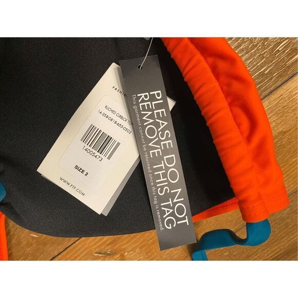Tabria Majors Fashion to Figure Size 2 NWT bikini top Agent Jinx - Picture 6 of 9